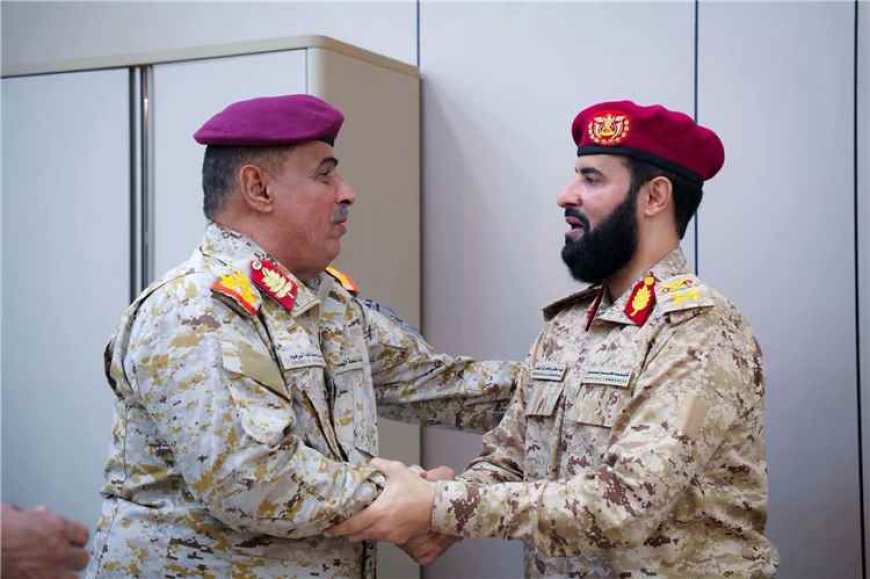 مراسم الاستلام والتسليم لقيادة محور أبين بحضور لجنة وزارية رفيعة