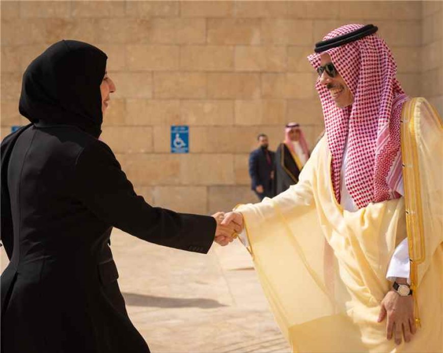 وزير الخارجية السعودي يستقبل أفراح الزوبة في الرياض.. وهذه أبرز الملفات