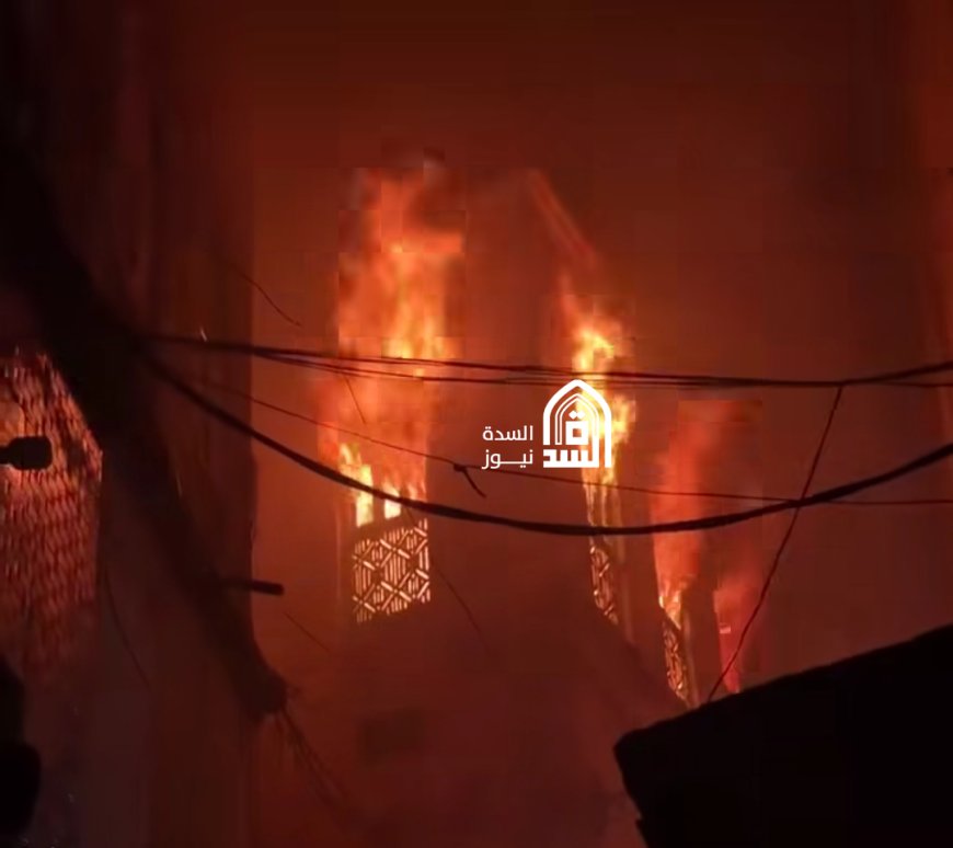 حريق يندلع في منزل بحي السلام بمدينة المكلا