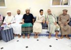 الجهوري وباعلوي يقدمان واجب العزاء للوكيل حسن الجيلاني بوفاة نجله