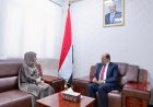 الزنداني يطلع على نتائج جولة وزيرة الخارجية ويؤكد أهمية حشد المواقف الدولية