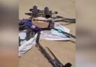 درع الوطن تعلن إسقاط مسيرة حـ.ـوثية في الجوف