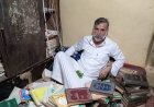 من أجل دراسة ابنه.. الظروف الاقتصادية تدفع لطف الشرفي لبيع مكتبته