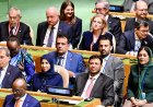 الدكتور عبدالله العليمي يتقدم وفد اليمن في اجتماعات الجمعية العامة للأمم المتحدة بنيويورك