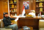 الخنبشي يبحث مع العميد سعيد لحمر جاهزية اللواء لتولي تأمين مطار سيئون