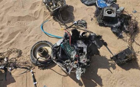 القوات الحكومية تسقط مسيّرتين حـ.ـوثيتين غربي تعز