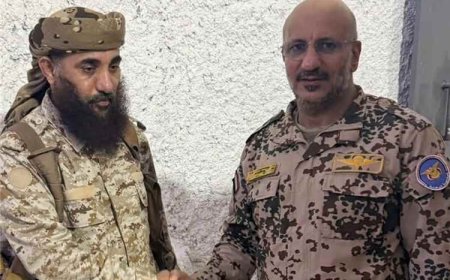 شاهد أول ظهور يجمع طارق صالح وحمدي شكري في البرح وسط احتدام المواجهات