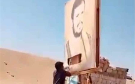 الجيش يمزّق صور الحـ.ـوثي عقب تحرير مواقع حـ.ـوثية