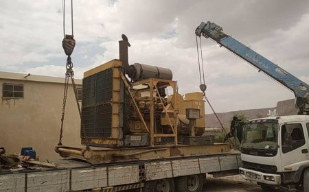 بتوجيهات الخنبشي.. وصول أول مولد كهربائي إلى دوعن لتعزيز الطاقة الإسعافية