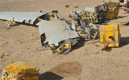 دفاعات القوات الحكومية تصطاد مسيّرة حـ.ـوثية في سماء اللبنات بالجوف