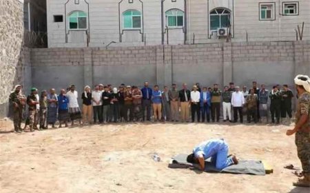 تنفيذ حكم الإعدام بحق مدان بقتل زوجته في عدن