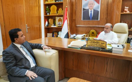 الخنبشي يستقبل غسان عبدون ويبارك له صدور قرار تعيينه رئيسا لقطاع التلفزيون