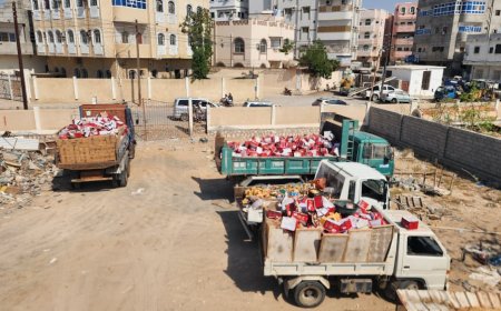 بعد قليل.. إتلاف نحو اثنين وعشرين طناً من المواد منتهية الصلاحية في المكلا