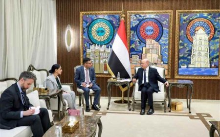 العليمي: أي تهدئة تسمح بتسليح الحـ.ـوثيين ستعيد إشعال الحرب