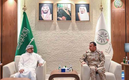 قائد القوات المشتركة يلتقي طارق صالح في الرياض ويبحثان تعزيز الجاهزية العسكري