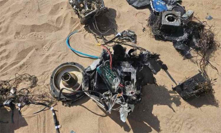 القوات الحكومية تسقط مسيّرتين حـ.ـوثيتين غربي تعز