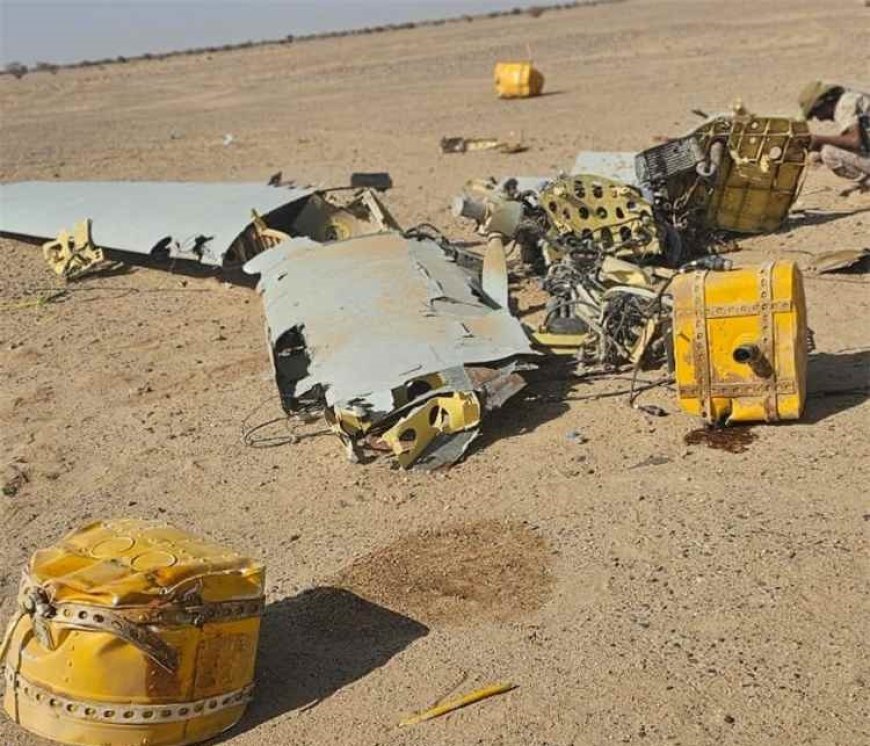 دفاعات القوات الحكومية تصطاد مسيّرة حـ.ـوثية في سماء اللبنات بالجوف