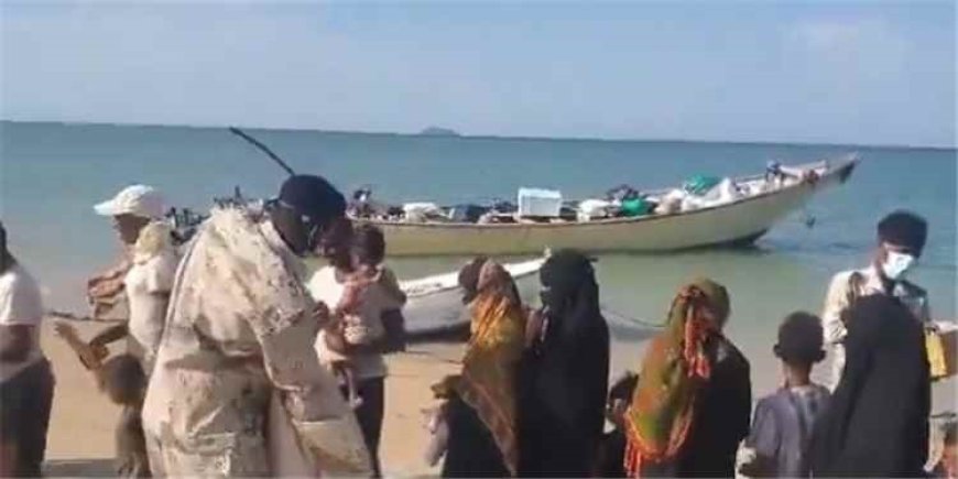 نزوح 1400 يمني من الساحل الغربي إلى جيبوتي خلال 24 ساعة