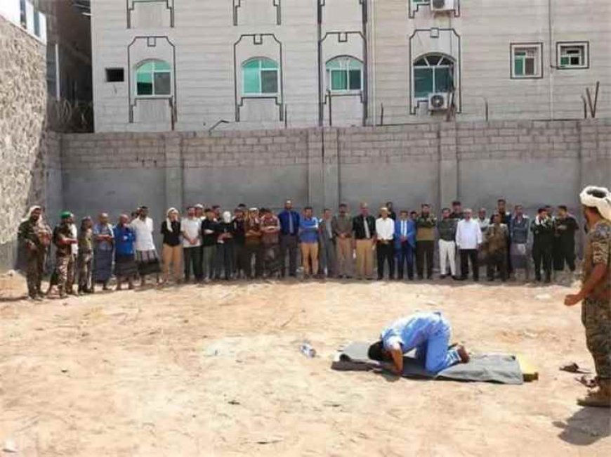 تنفيذ حكم الإعدام بحق مدان بقتل زوجته في عدن