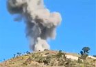 غارة جوية مباغتة تستهدف تجمعاً للحـ.ـوثيين في جبل حبشي غربي تعز