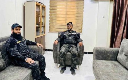مدير مكافحة المخدرات يتفقد إدارة عدن ويشدد على رفع الجاهزية