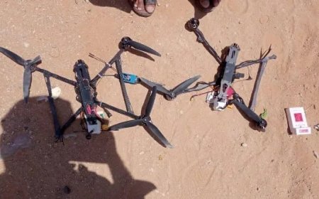 إسقاط أربع مسيرات حـ.ـوثية شرق الجوف