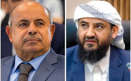 اتصال بين الخنبشي والمحرمي لمناقشة مستجدات عملية فجر اليمن