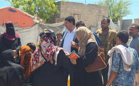 تصعيد الحـ.ـوثيين يفاقم معاناة النازحين ويهدد النساء والأطفال