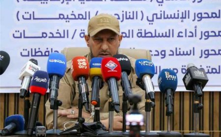 محافظ عدن يكشف أرقام النزوح وخطط تحسين الخدمات