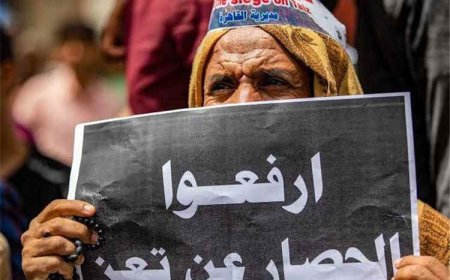 هيومن رايتس ووتش تحذر من كارثة إنسانية في تعز