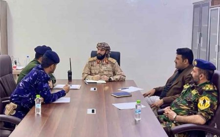 محافظ أبين يشدد على رفع الجاهزية الأمنية وتعزيز التنسيق بين التشكيلات الأمنية