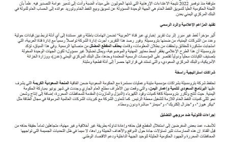 بيان توضيحي من بترو مسيلة ينفي مزاعم ارتباطها بقيادات حـ.ـوثية
