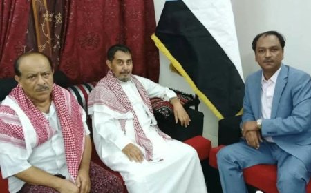 منتدى مستقبل حضرموت يبحث مع فادي باعوم تعزيز التعاون والحوار المشترك