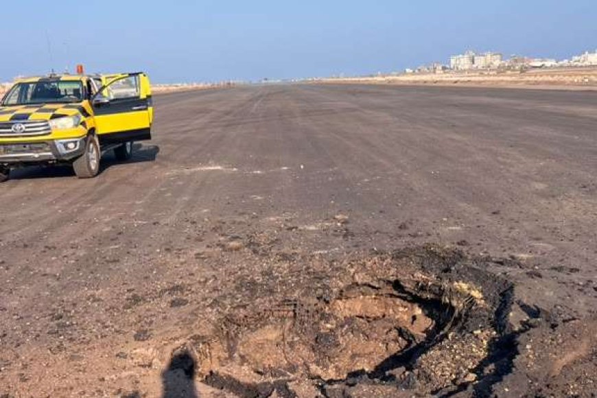 وزارة النقل تدين استهداف الحوثيين مطار عدن للمرة السادسة وتطالب بتحرك دولي عاجل