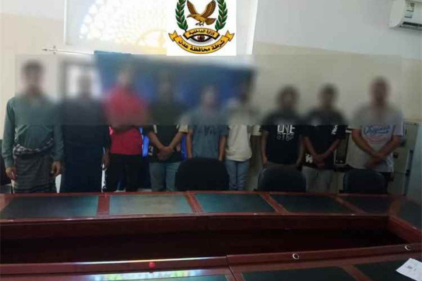 أمن عدن يطيح بعناصر مرتبطة بالحـ.ـوثيين ويحيلهم للتحقيق