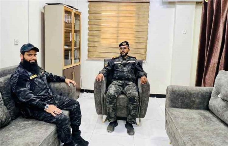 مدير مكافحة المخدرات يتفقد إدارة عدن ويشدد على رفع الجاهزية