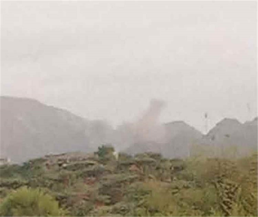 مقتل قيادات حـ.ـوثية بغارتين جويتين في ريف تعز