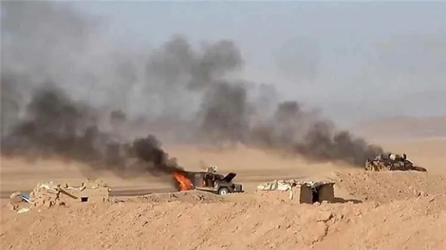 قصف جوي يستهدف أسلحة حـ.ـوثية في الخوخة بالحديدة وآليات عسكرية في الشقب غربي تعز